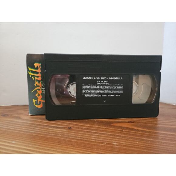 Lot of 7 Godzilla VHS Tapes; 2000, 1985, Mothra, Gidrah, Gigan, Mecha, Son - Picture 16 of 16
